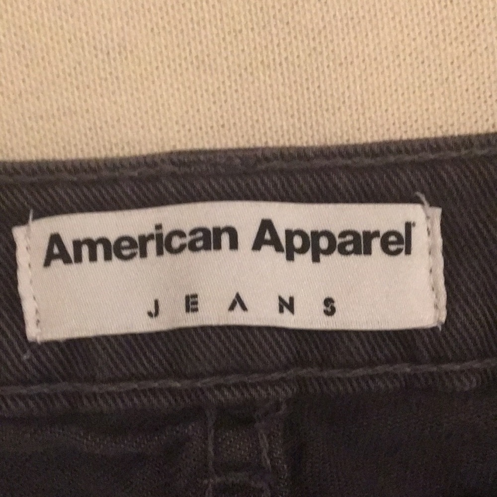American Apparel High Waisted Jeans. Size: 27 - Picture 6 of 7